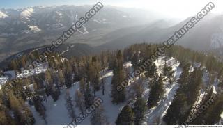 background forest snowy 0008
